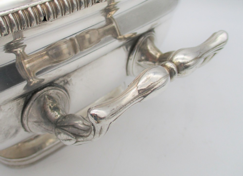A Fine 19th Century Silver Plated Soup Tureen with Crest View VIII