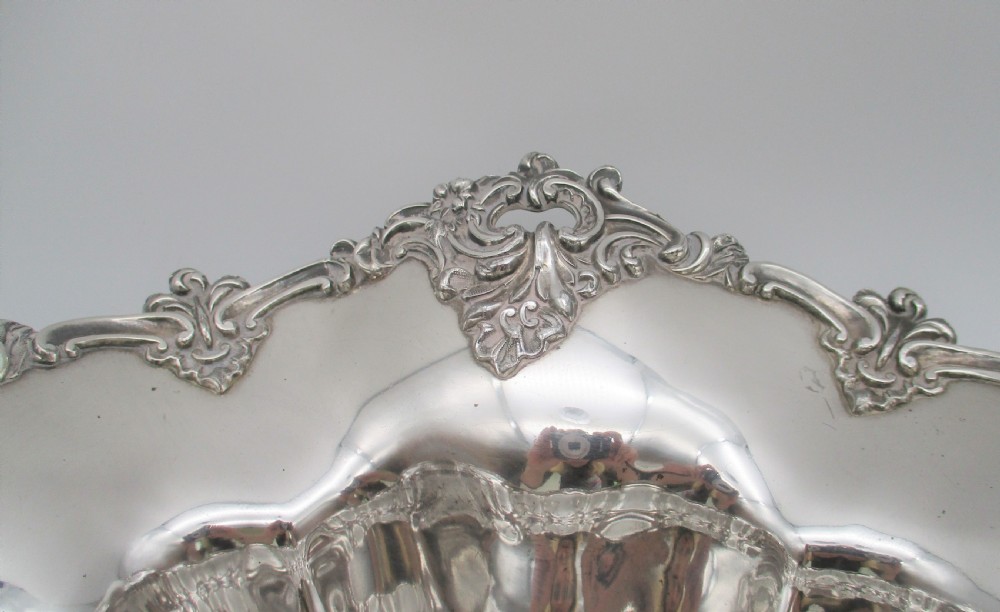 Stunning 19th Century Silver Plated Bowl / Bread Basket View IV