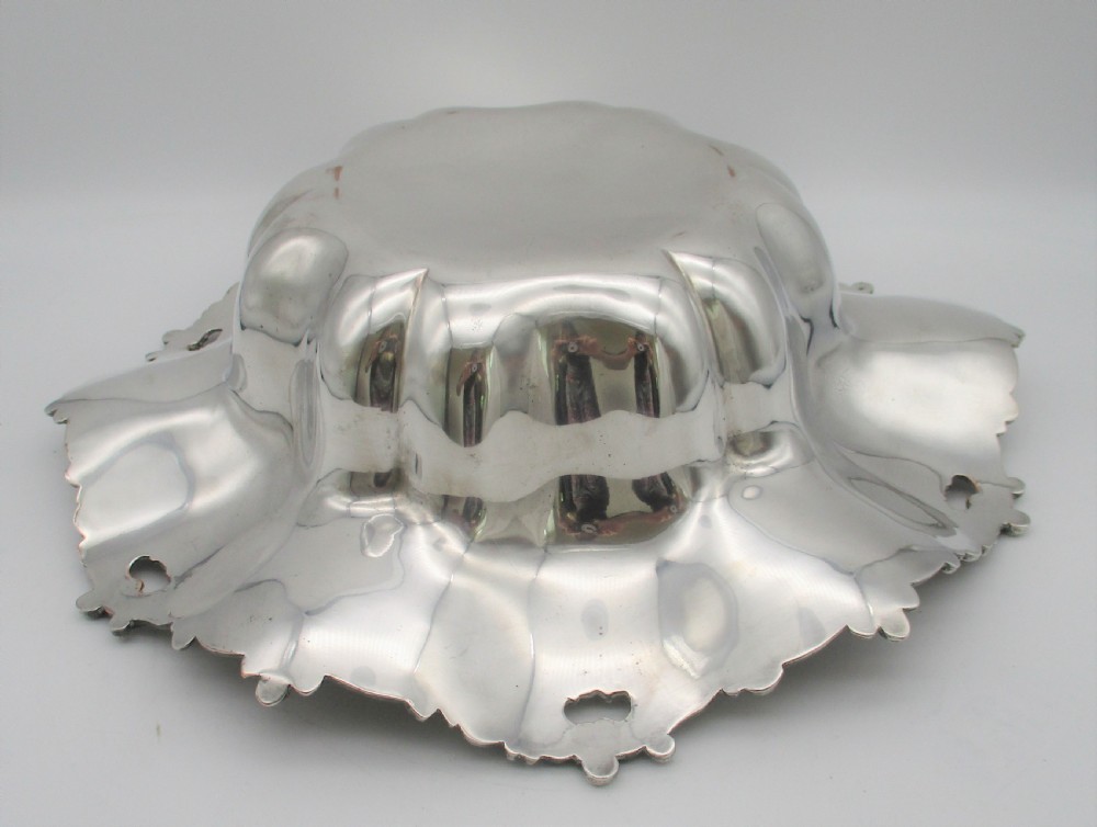 Stunning 19th Century Silver Plated Bowl / Bread Basket View VII