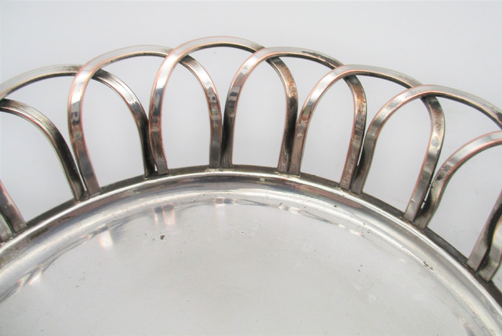 Pair of Rare Early 19th Century 'Sheffield Plated' Coasters View V
