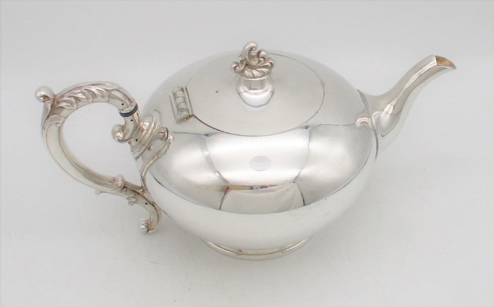 Fine Silver Plated 4 Piece Tea Set by Dixons c1900 View VII