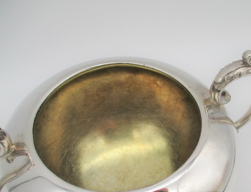 Fine Silver Plated 4 Piece Tea Set by Dixons c1900 View IX