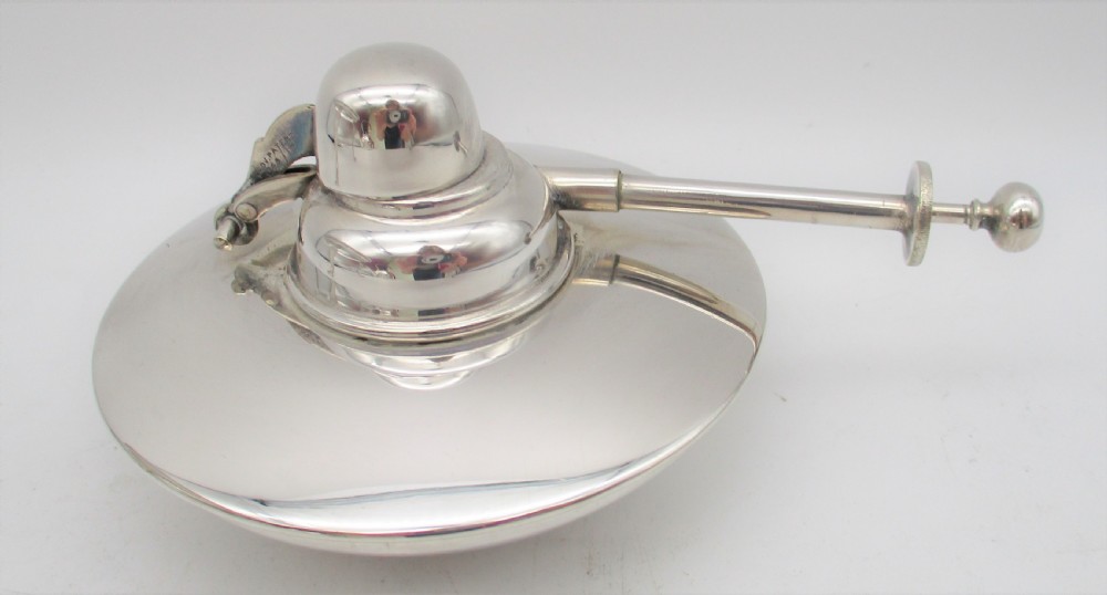 Good Art Deco Silver Plated Spirit Kettle  View VII