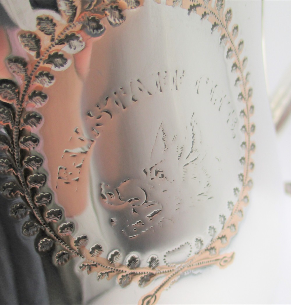 Old Sheffield Plated Loving Cup - Falstaff Club c1780 View VI