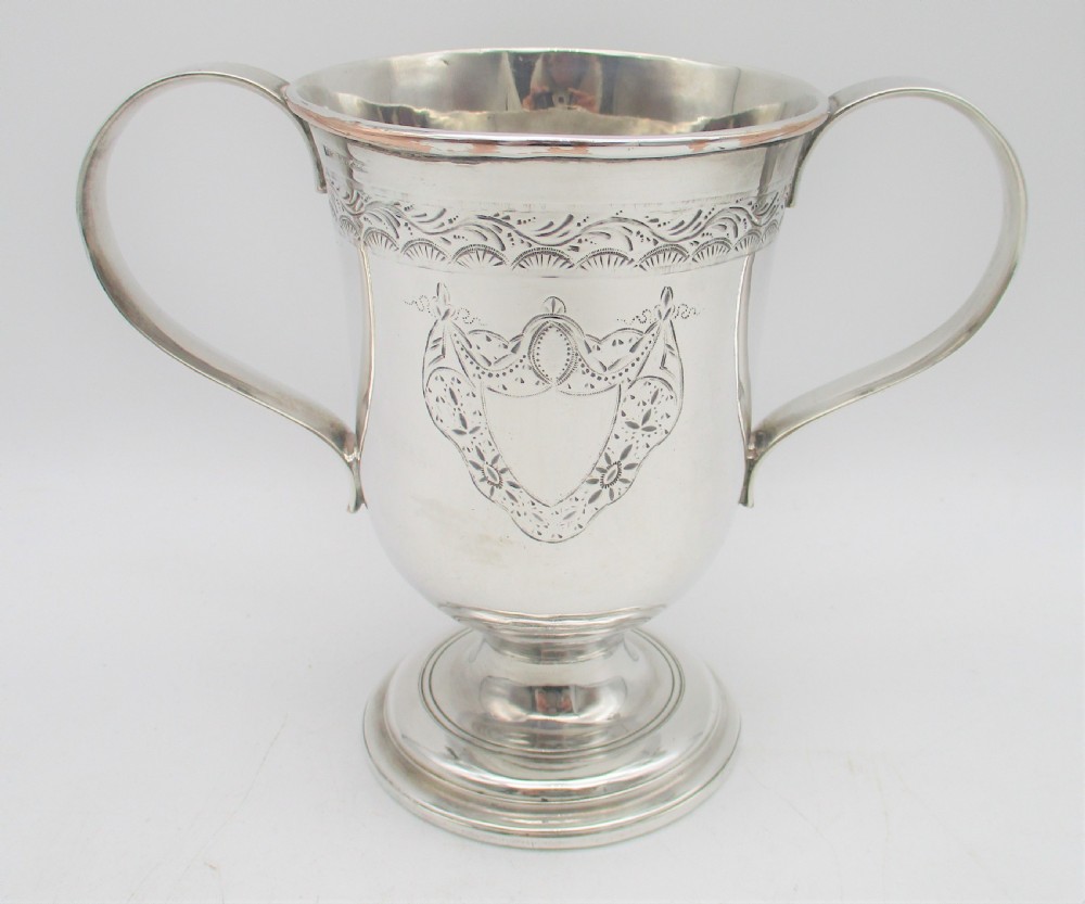 Thomas Law Old Sheffield Plated Loving Cup c1758