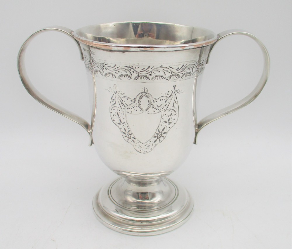 Thomas Law Old Sheffield Plated Loving Cup c1758 View II