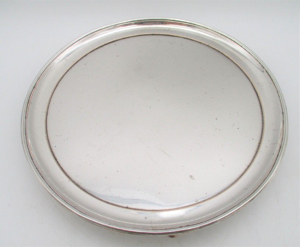 Morton & Co Old Sheffield Plated Card Tray c1785 View II