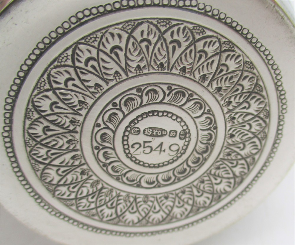 A Rare 4 Piece Silver Plated Tea Set - Zodiac Pattern View XVI