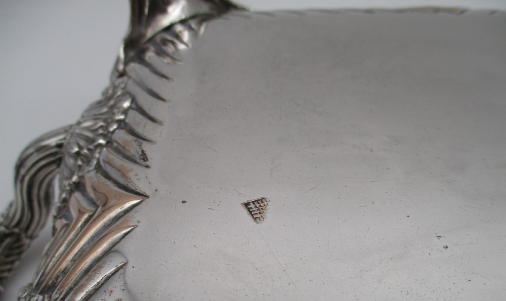 Unusual Square Old Sheffield Plated Tureen on Warming Stand c1820 View VIII