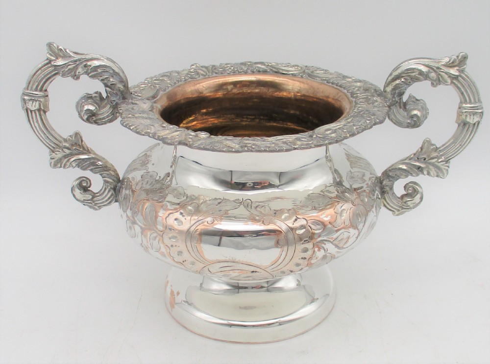 Fine Old Sheffield Plated Tea Set c1830 View VIII