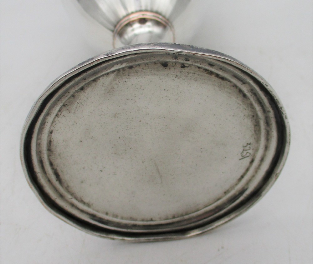A Late 18th Century Old Sheffield Plated Wine Goblet View IV