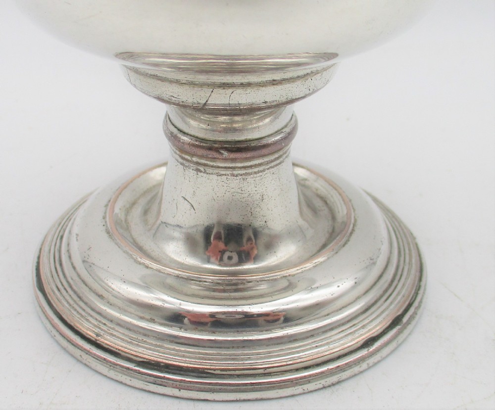 Fine Old Sheffield Plated Wine Goblet c1800 View VII