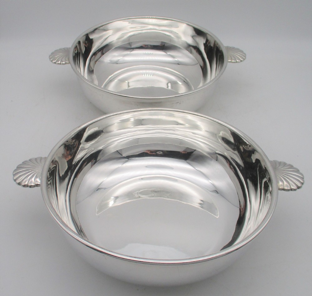 Fine Pair of Silver Plated Serving Tureens by Christofle of Paris View III