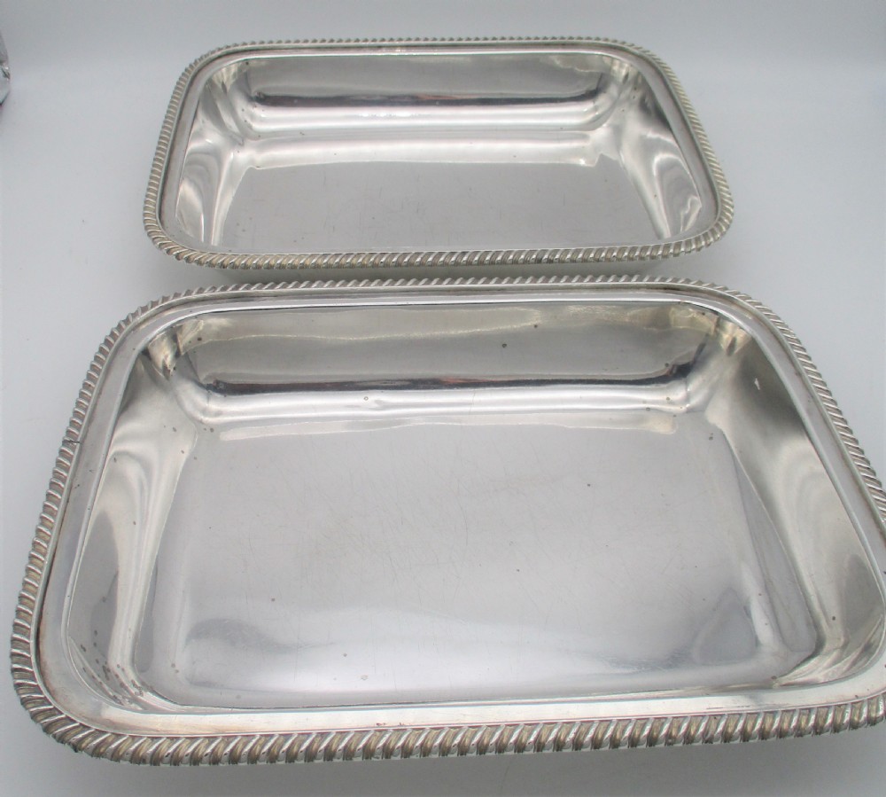 A Fine Pair of Old Sheffield Plated Tureens c1830 View VI