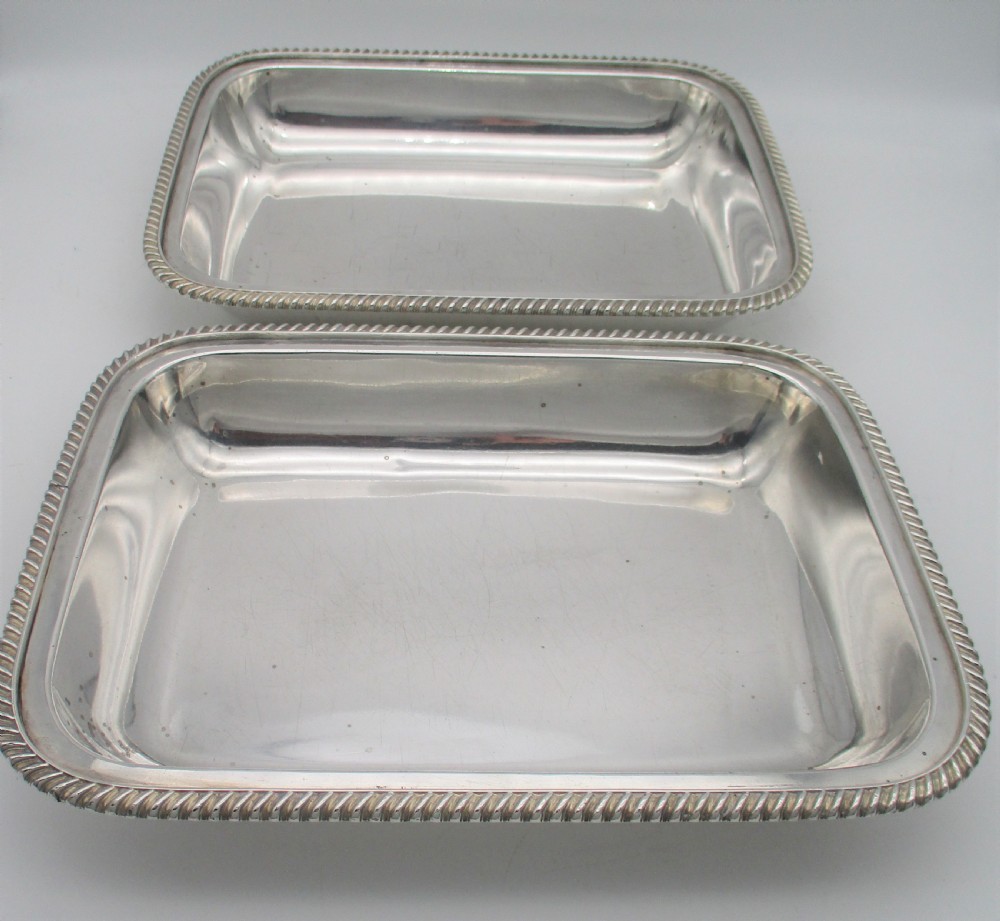 A Fine Pair of Old Sheffield Plated Tureens c1830 View VII
