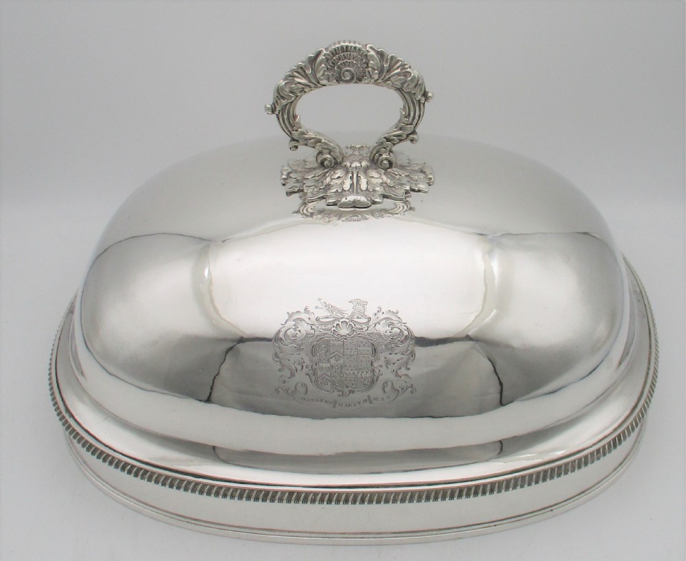 Good Old Sheffield Plated Meat Dome / Cover by Ashforth & Co