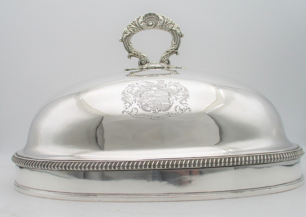 Good Old Sheffield Plated Meat Dome / Cover by Ashforth & Co View II
