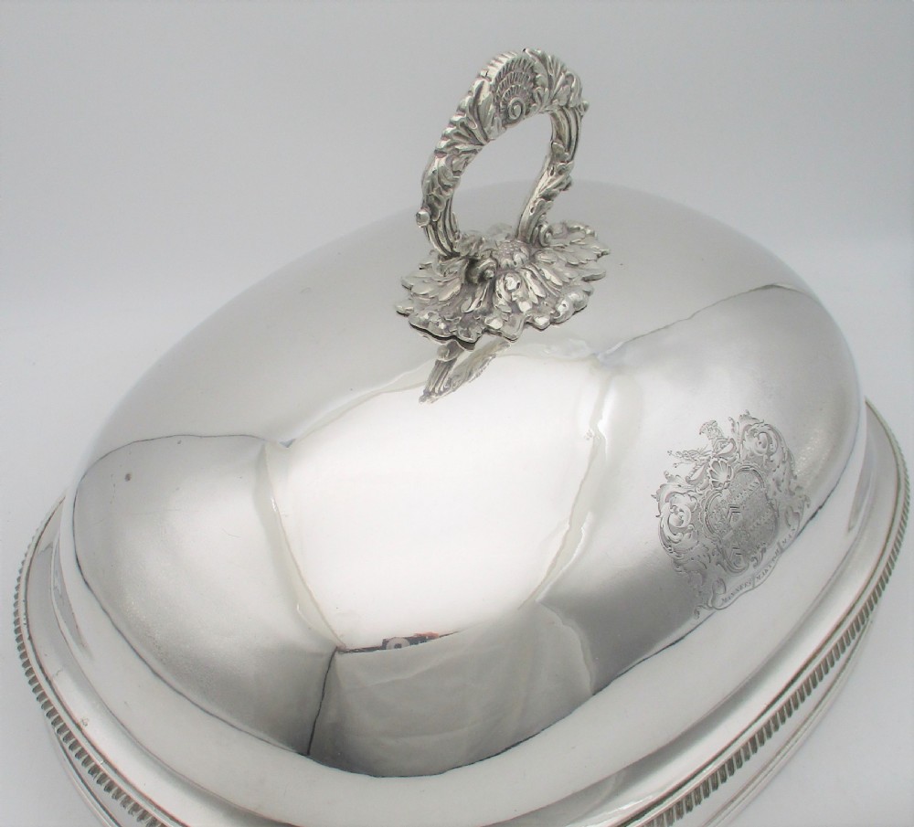 Good Old Sheffield Plated Meat Dome / Cover by Ashforth & Co View VII