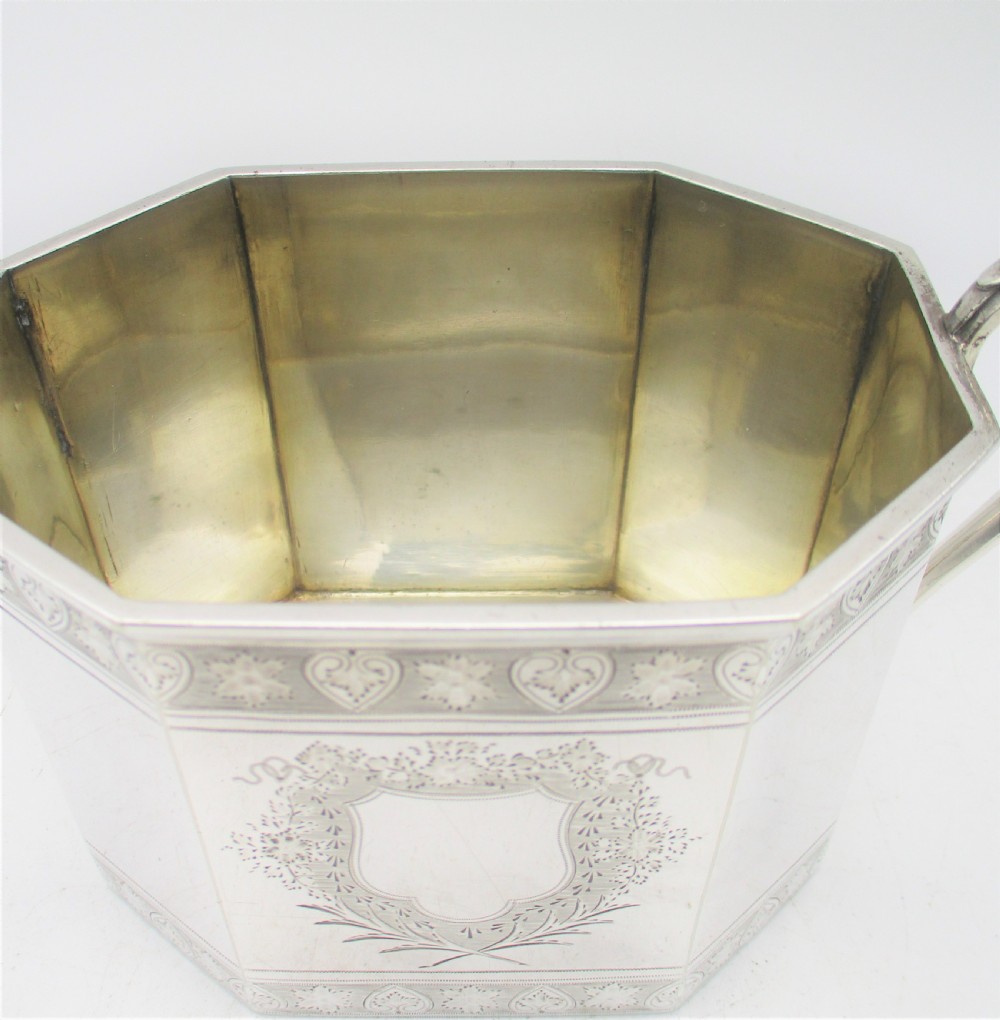 Fine 5 Piece Silver Plated Tea Set by Thomas Bradbury & Sons 1883 View XII