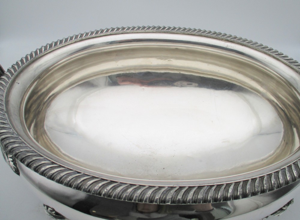 Fine Large Silver Plated Soup Tureen by Padley Parkin & Co View VII