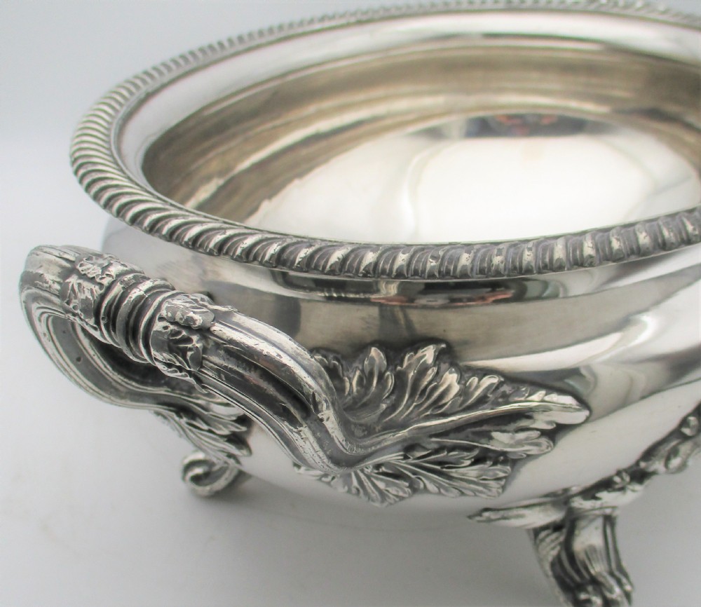 Fine Large Silver Plated Soup Tureen by Padley Parkin & Co View IX