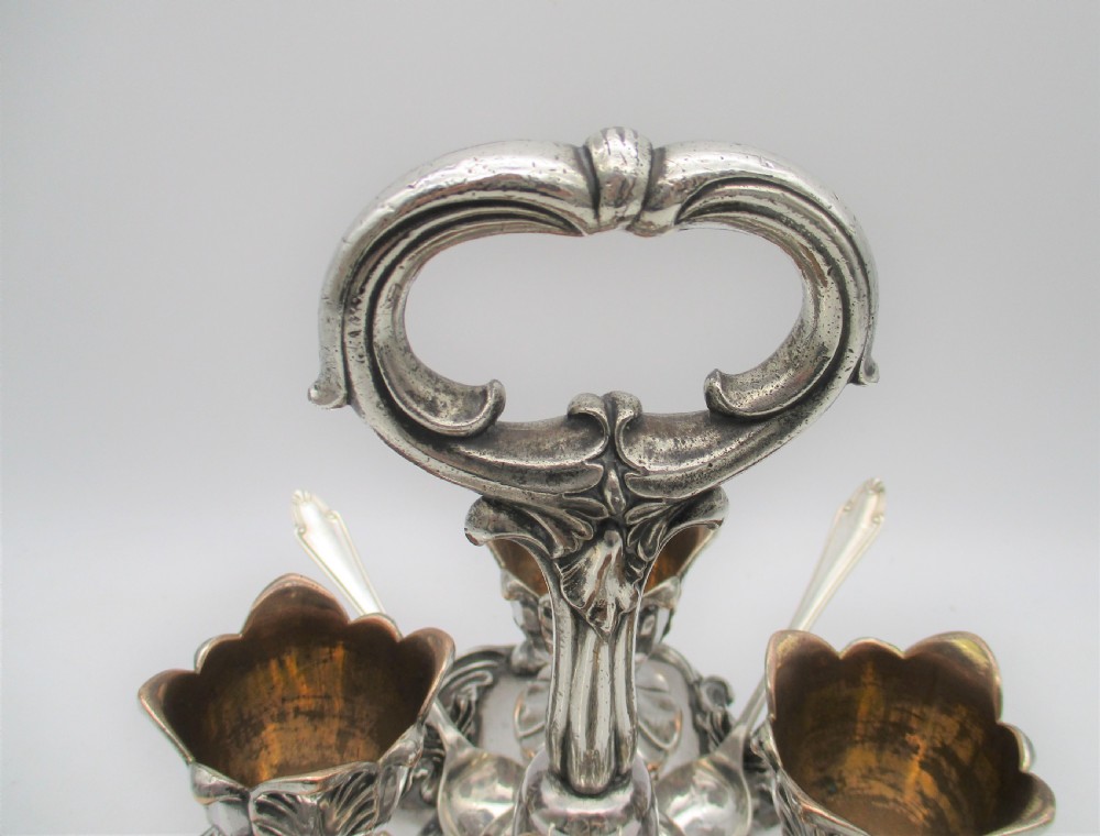 Fine Old Sheffield Plated Egg Cruet c1830 Roberts Smith & Co View IV