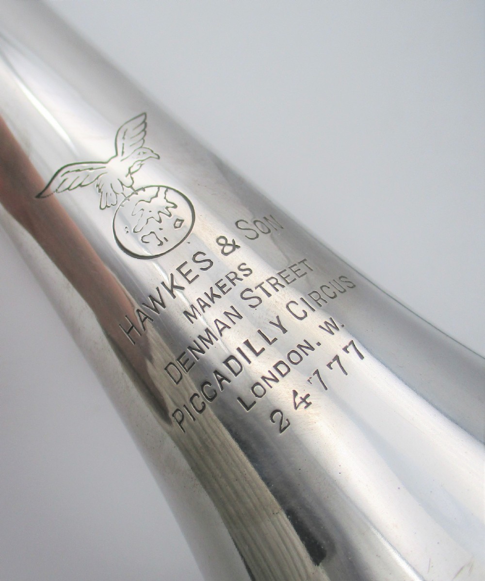 A Pair of Ceremonial Trombones by Hawkes & Son 1928 View III