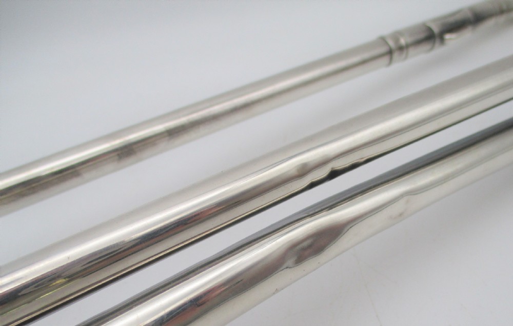 A Pair of Ceremonial Trombones by Hawkes & Son 1928 View V