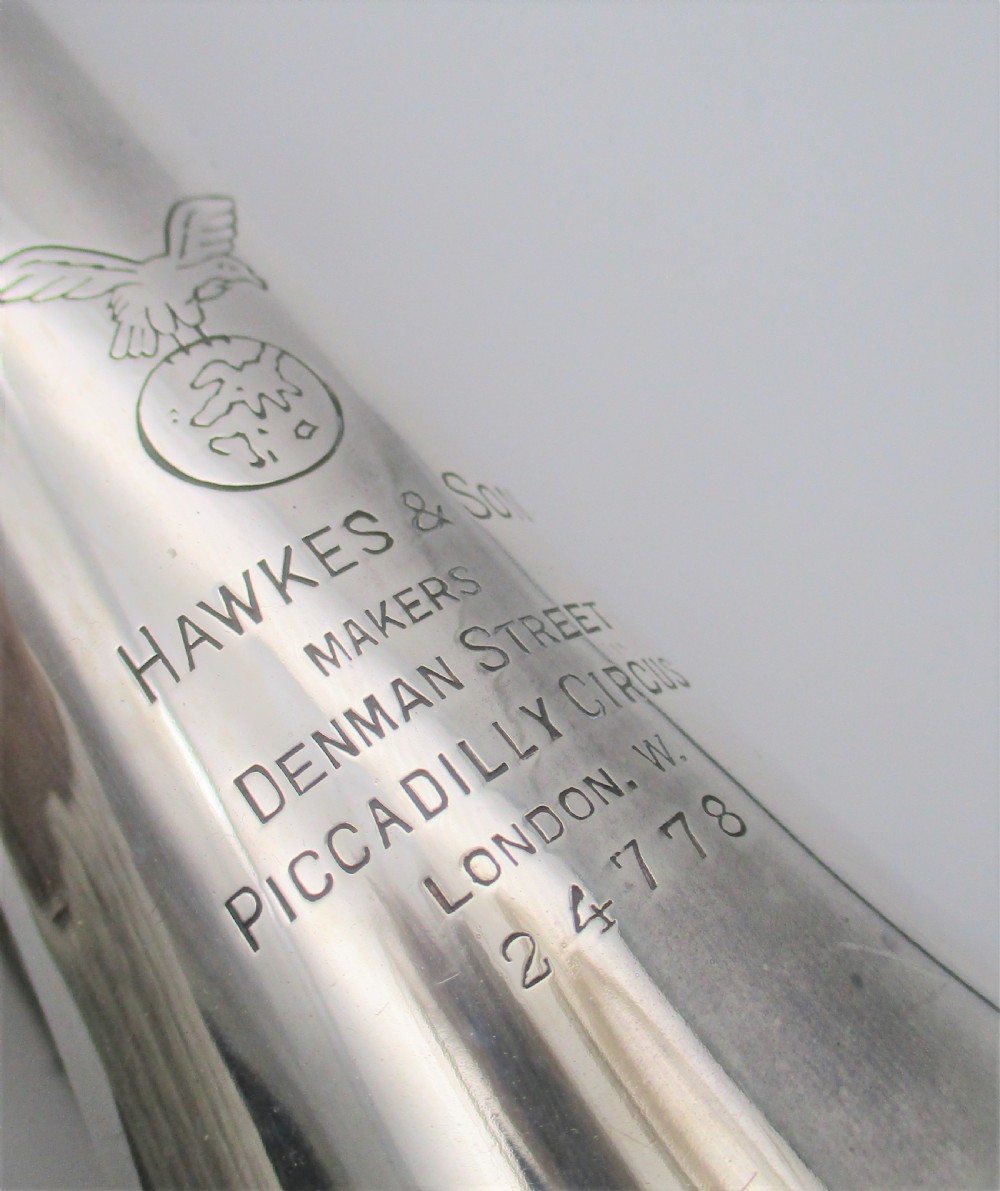 A Pair of Ceremonial Trombones by Hawkes & Son 1928 View VIII