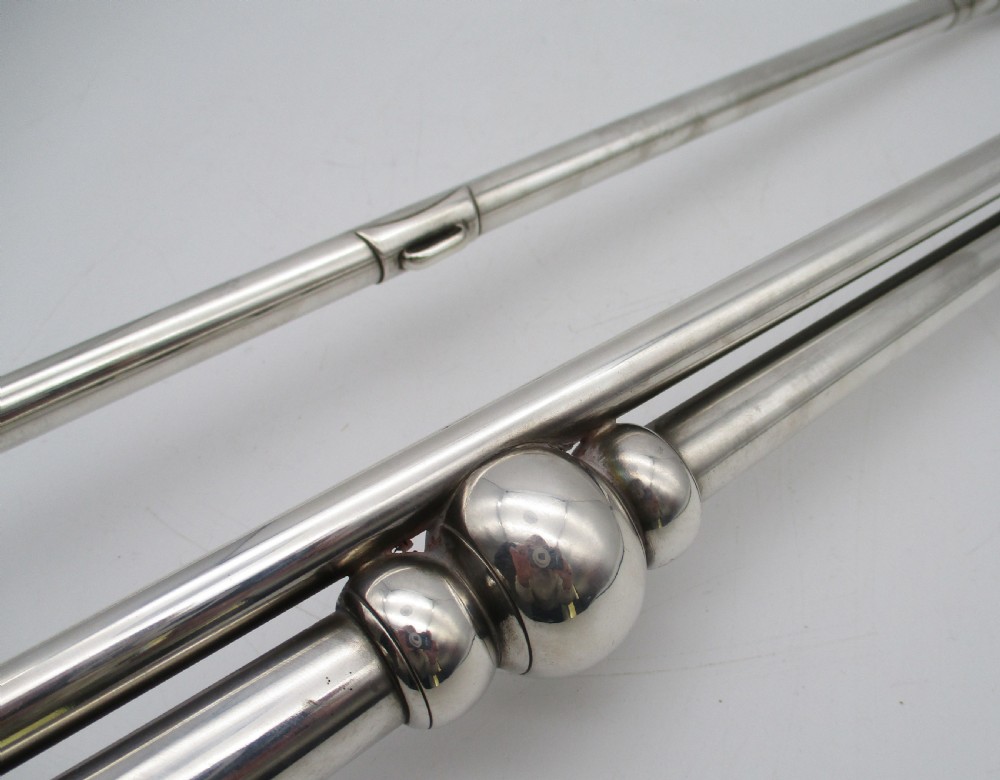 A Pair of Ceremonial Trombones by Hawkes & Son 1928 View XI
