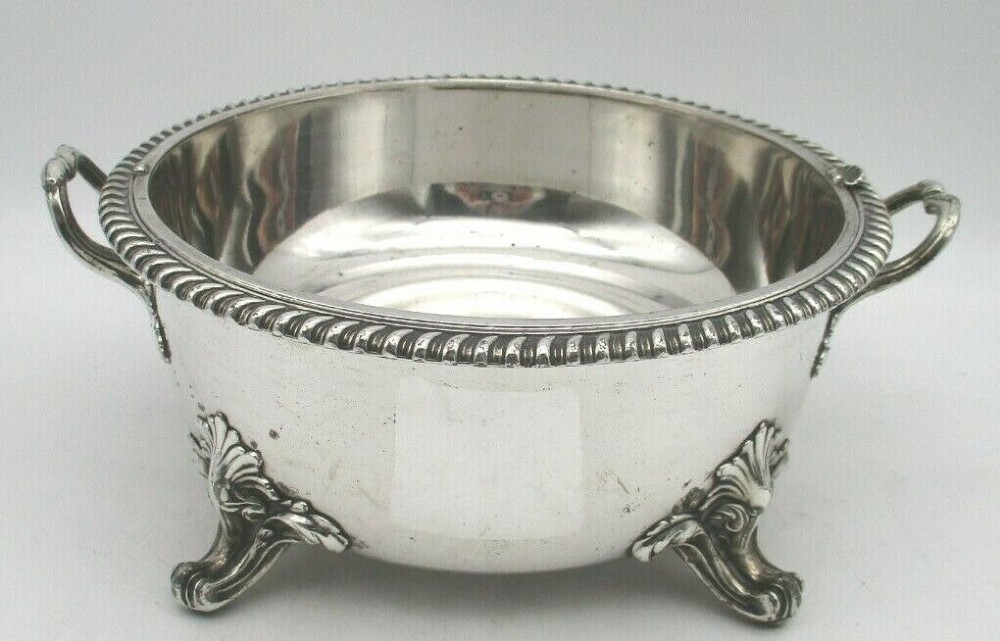 Old Sheffield Plated Souffle Dish c1820