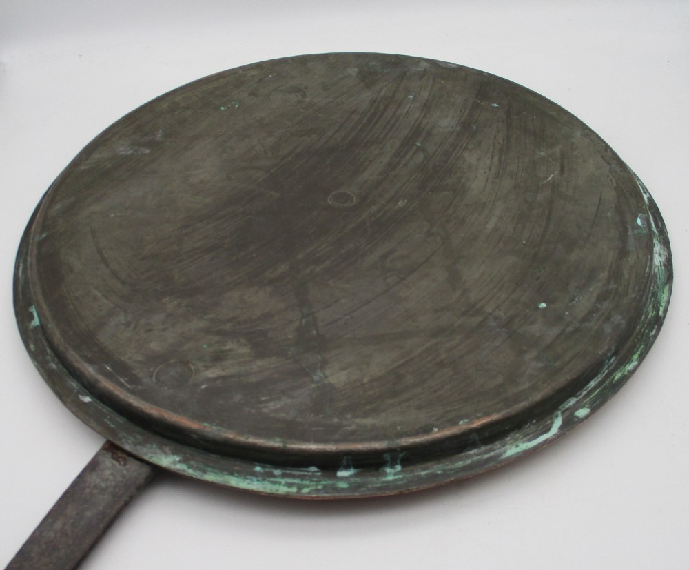 Very Large French Copper Lidded Saucepan by Duval c1880 View VII