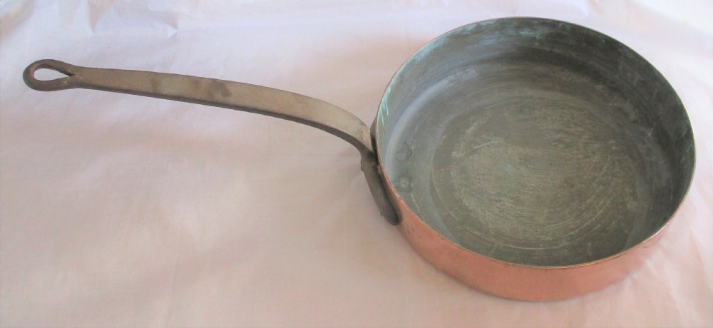 Very Large French Copper Lidded Saucepan by Duval c1880 View VIII