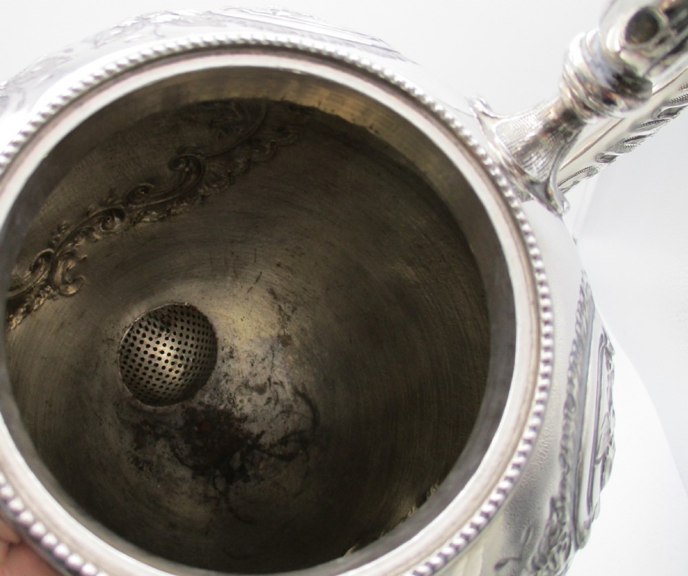 Fine Silver Plated Tea Urn by Willis & Sons c1890-1918 View VIII
