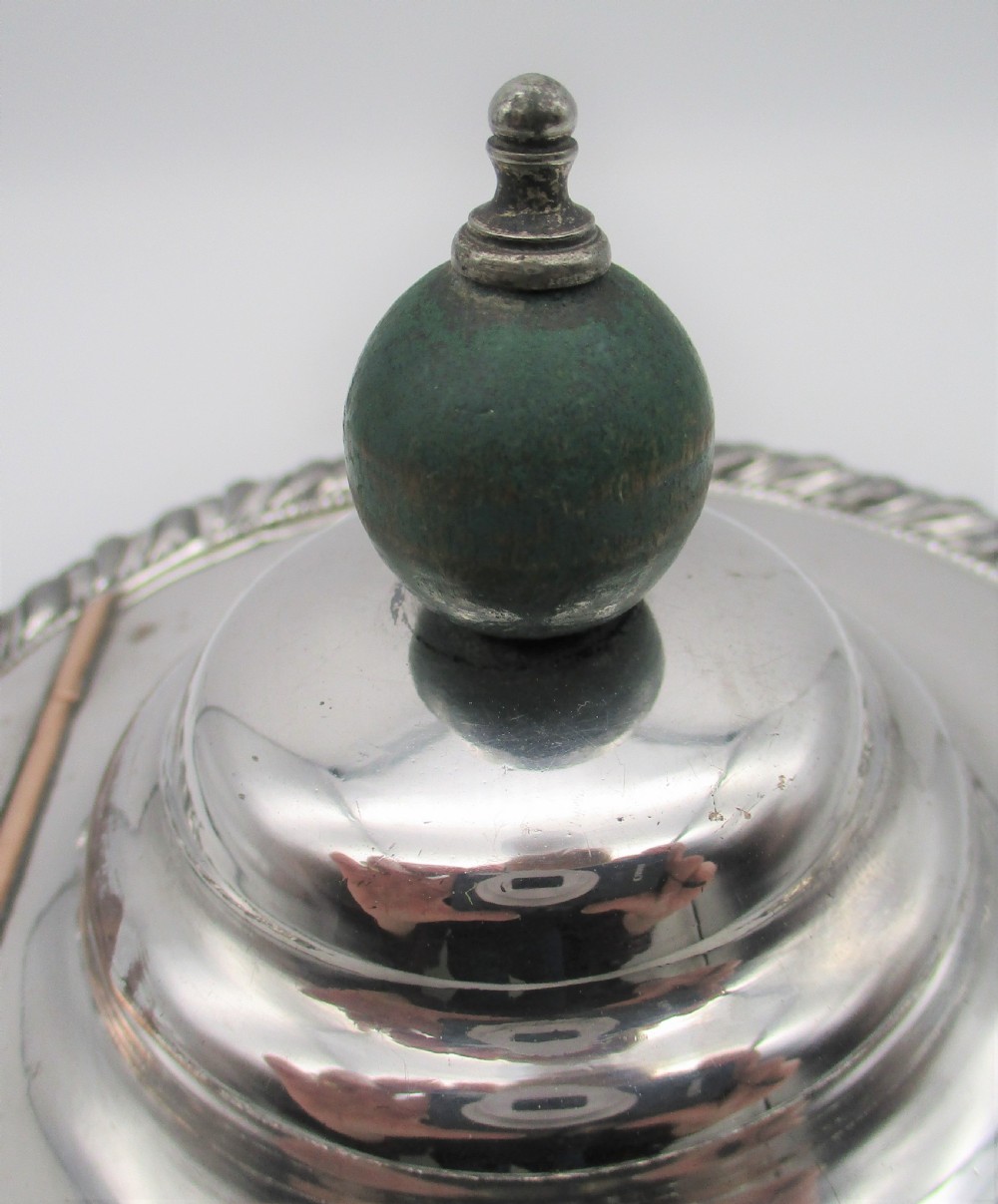 Unusual 19th Century Silver Plated Tea Caddy View VI