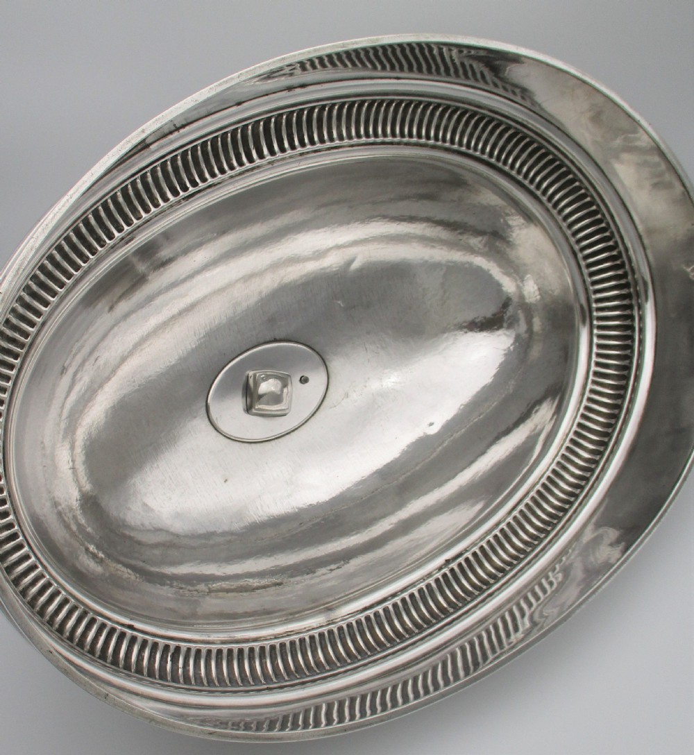 Fine Old Sheffield Plated Meat Dome 17