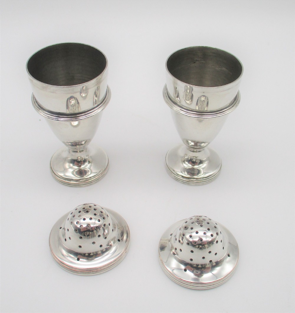 Fine 19th Century Wirework Silver Plated Egg Cruet View VII
