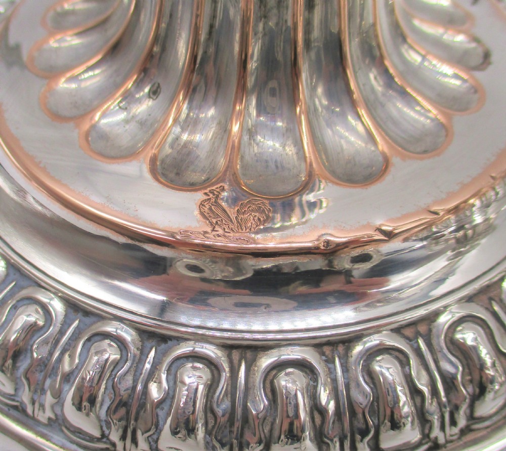 A Pair of Old Sheffield Plated Candelabra c1830 View X