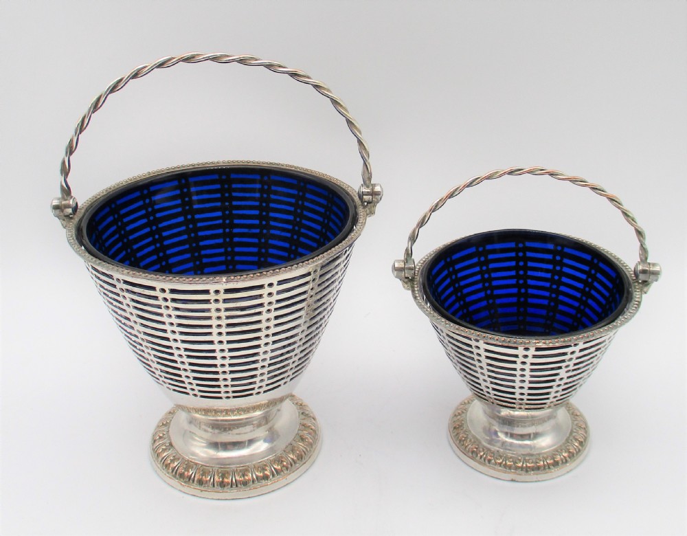 Very Rare George III 18th Century Old Sheffield Plated Sugar Pails View III