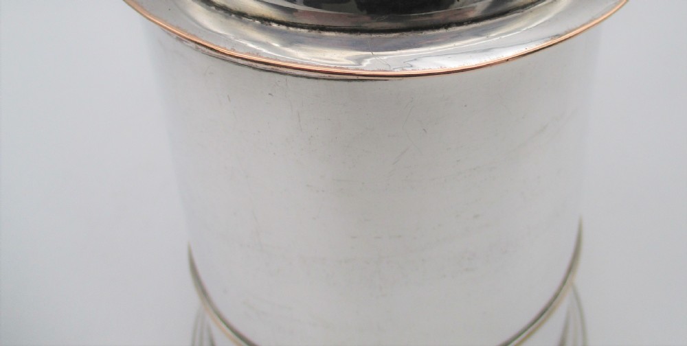 A Fine Early 19th Century Old Sheffield Plated Lidded Tankard View IV