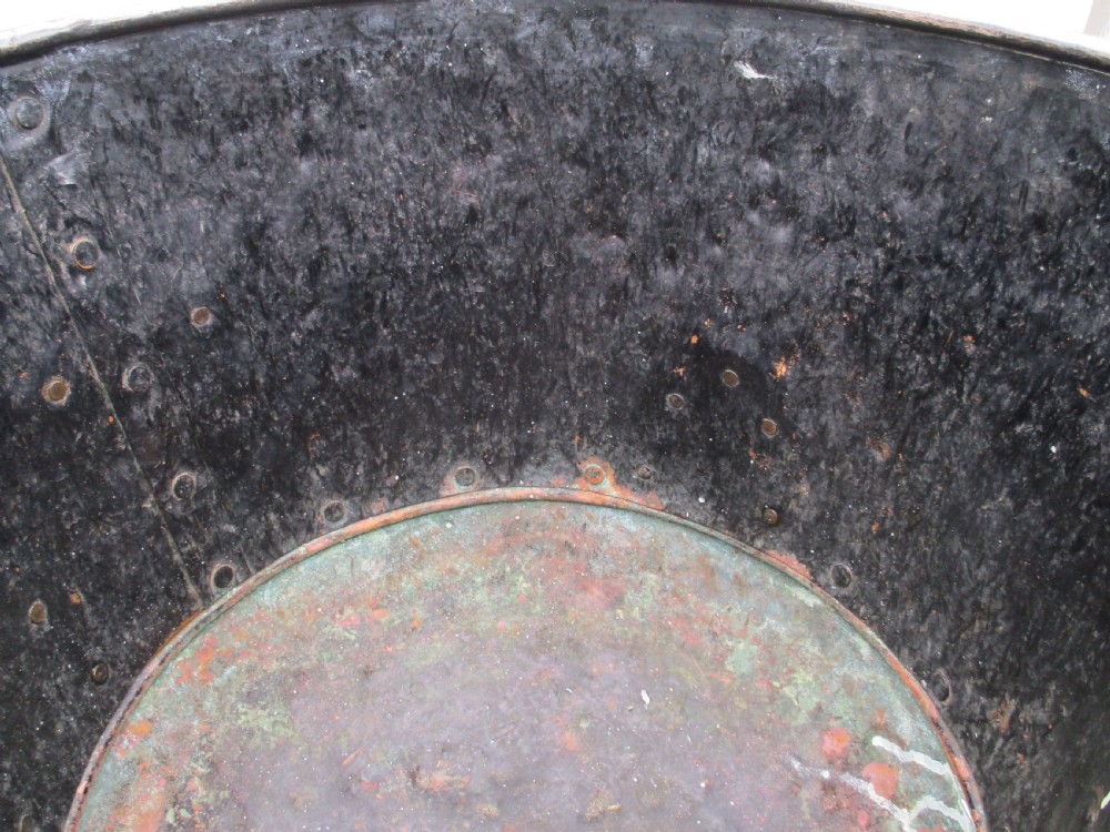 A Late 19th Century Copper & Brass Fireside Log Bucket View VII