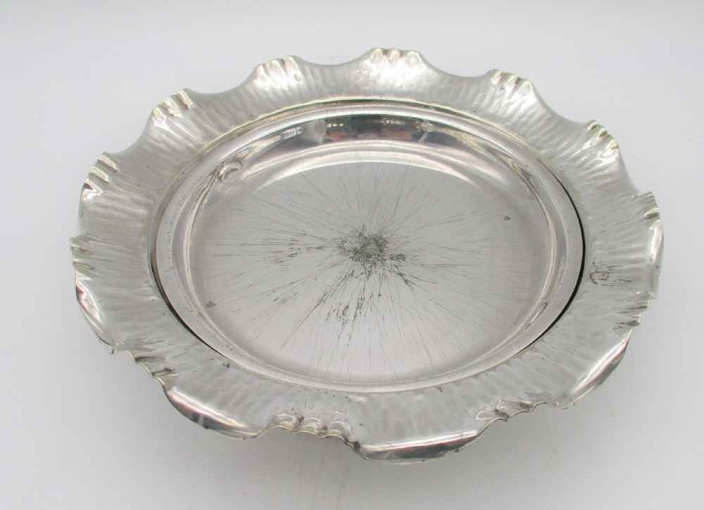 An Unusual Aesthetic Movement Silver Plated Muffin Dish View VI