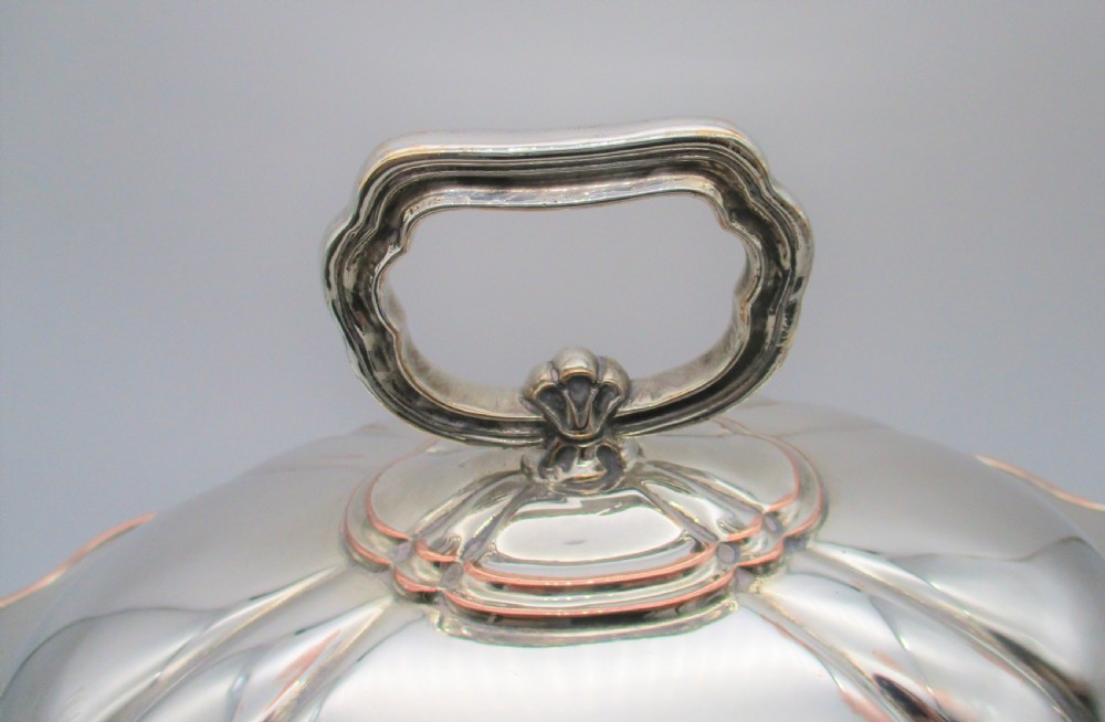 A Fine 19th Century Silver Plated Soup Tureen in a Neo Classical Style View VII