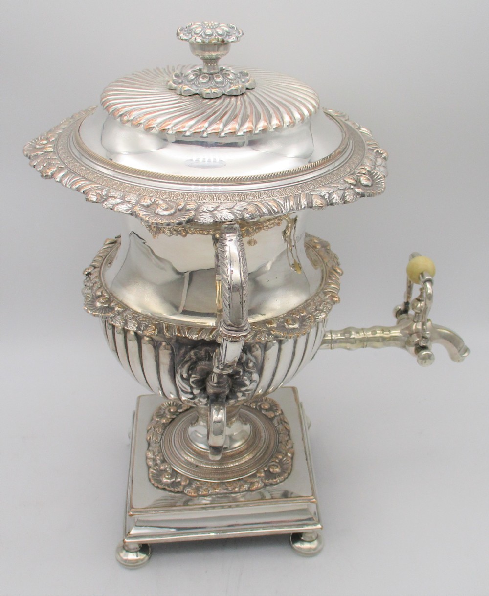 Superb 19th Century Silver Plated Samovar / Tea Urn View IV