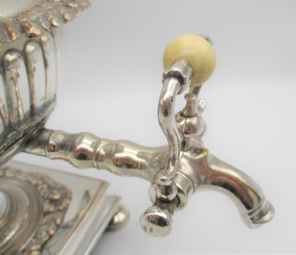 Superb 19th Century Silver Plated Samovar / Tea Urn View VI