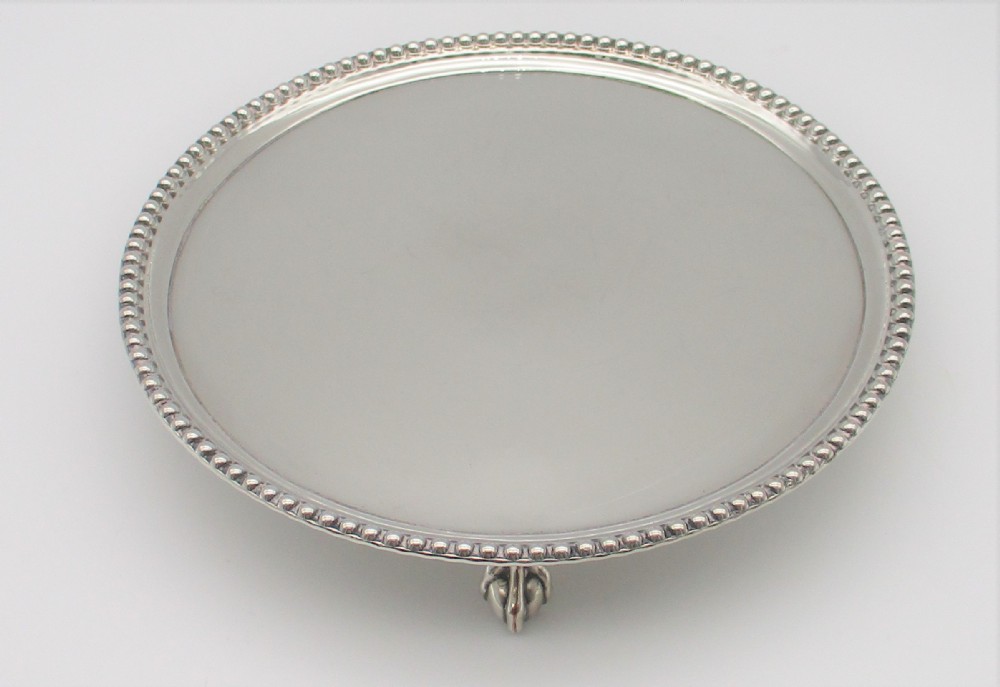 Small Old Sheffield Plated Card Tray c1800