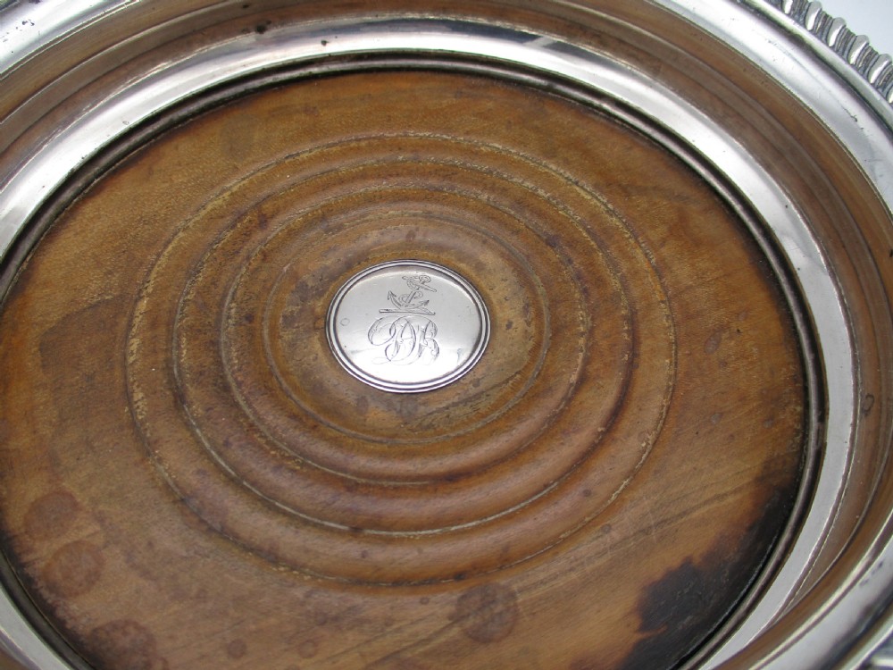 Pair of Old Sheffield Plated Bottle Coasters by Matthew Boulton c1800 View VI
