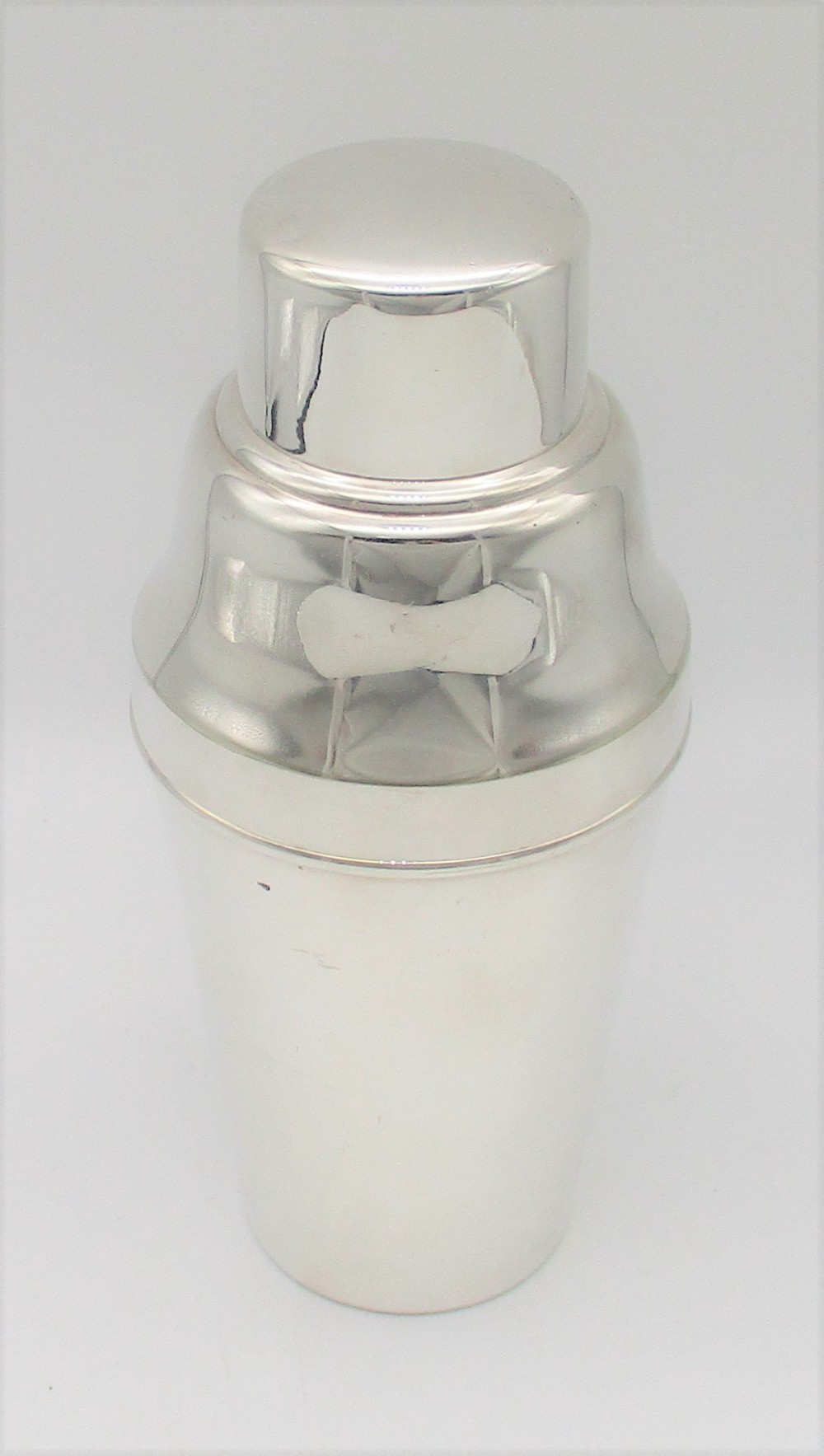 A Good Art Deco Silver Plated Cocktail Shaker by Suckling