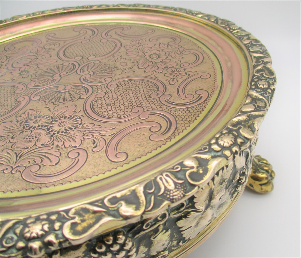 A Rare 19th Century Gilded Table Stand View IX