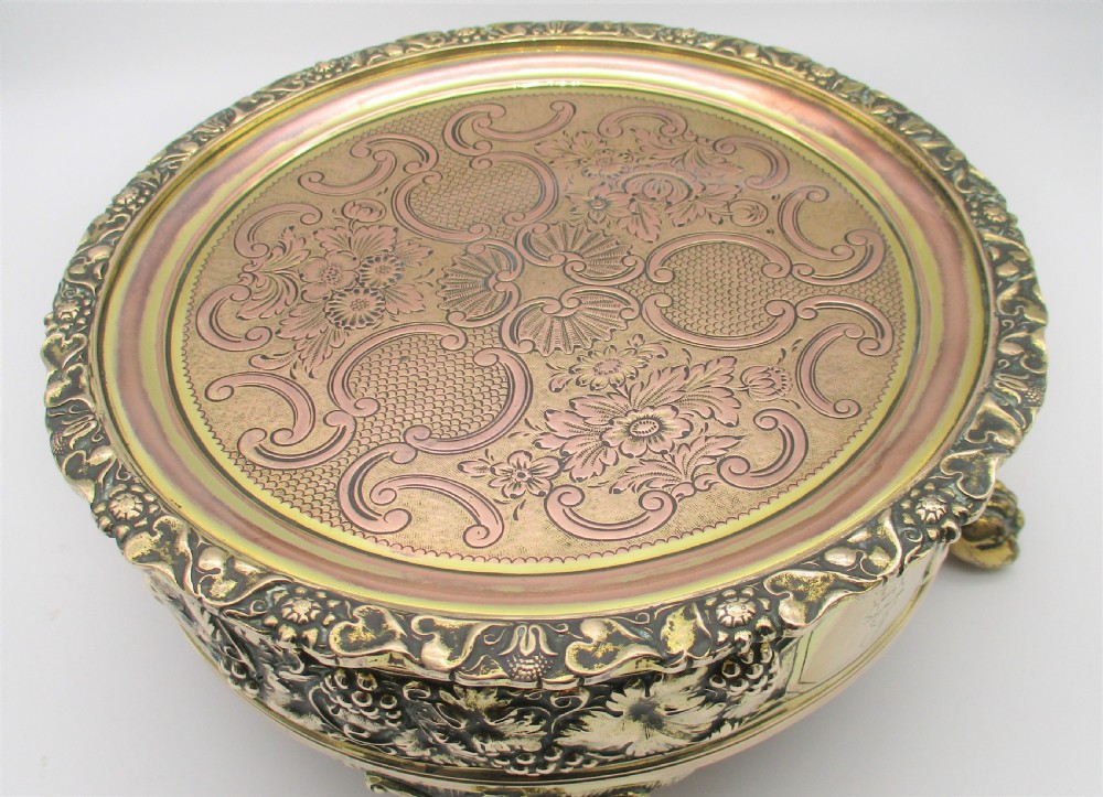 A Rare 19th Century Gilded Table Stand View XI